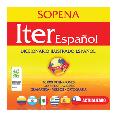 Diccionario Iter Ilustrado La Lengua Española Sopena
