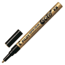 Marcador Permanente Oleo Dorado Punta Fina Pilot