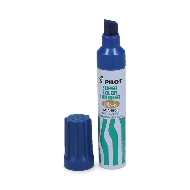 Marcador Permanente Recargable  Sca-6600 Punta Biselada  Metal Pilot
