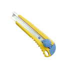 Cuchillo Cartonero Grande Plast/Metal Guia Larga freno Tornillo  Lavoro