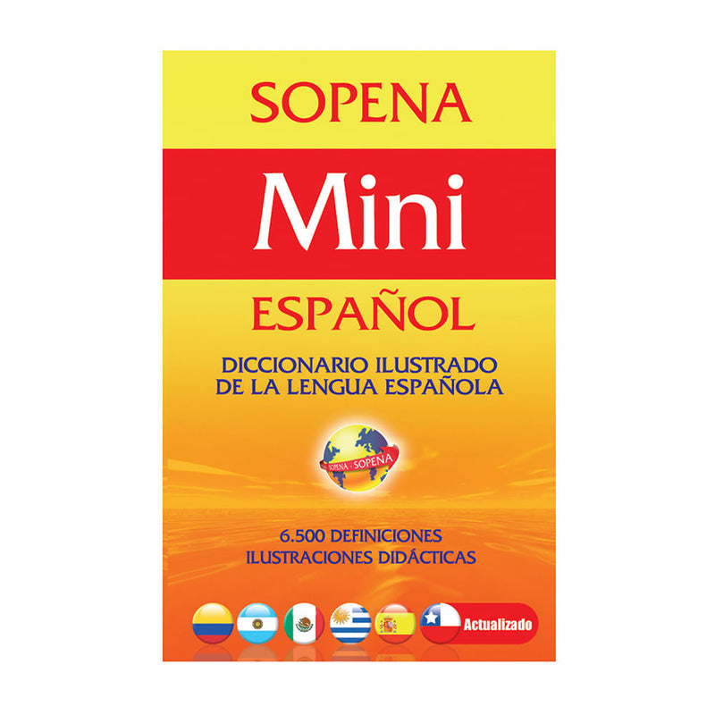 Diccionario Mini Ilustrado Comenta De La Lengua Española Sopena