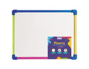 Pizarra Acrilica Magnetico 21,7X28 Cm Borde Colores Torre