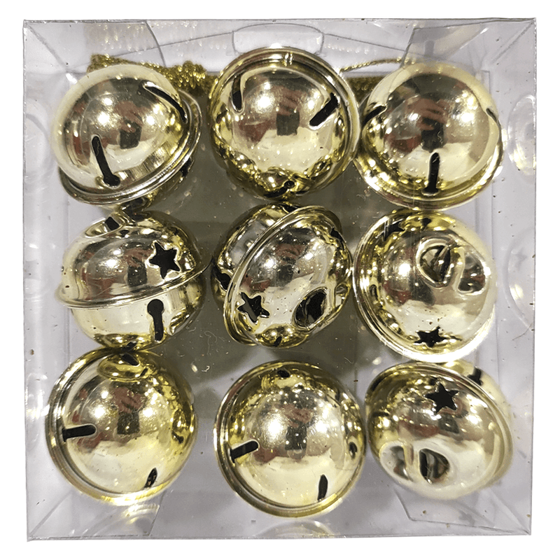 Cascabel 3 Cm 9 Unidades Big Party