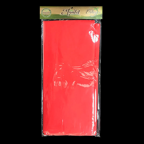 Mantel Tnt 137X274  Cm Color Rojo  1 Unidad Fiestamania