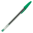 Lapiz Pasta Cristal Verde Punta Media 1,0 Mm 1 Unidad Codificado Bic