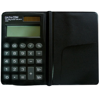 Calculadora  Bolsillo 8 Digitos  Negro E100  Datacom