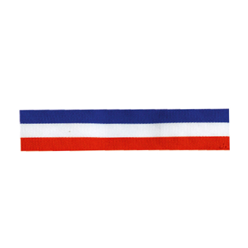 Cinta Decorativa Tricolor Tela N5  Ancho 2,5 Cm X Largo 10 Mts Big Party