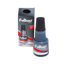 Tinta Para Tampon Color Negra Frasco De 24 Ml Fultons