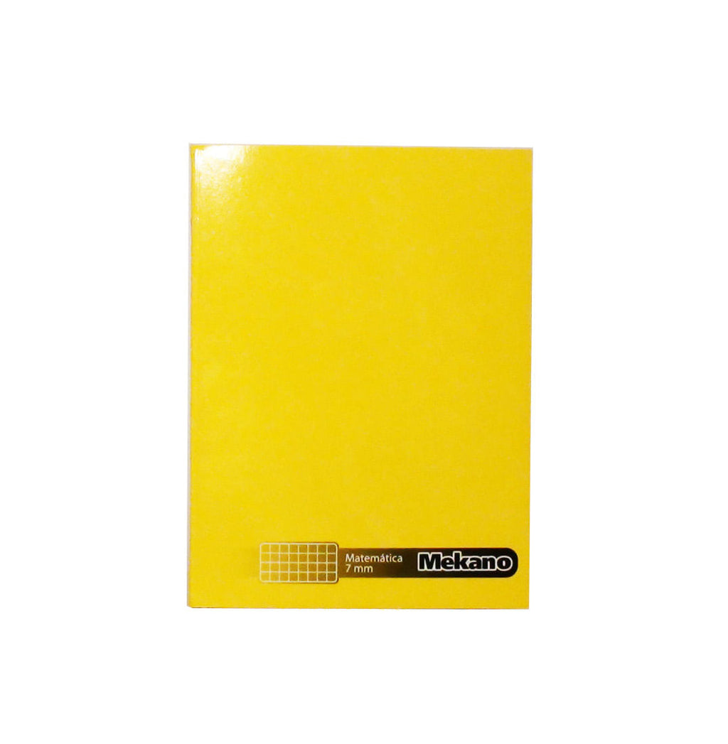 367326 Cuaderno College Liso Matematicas 80 Hojas 7 Mm Mekano