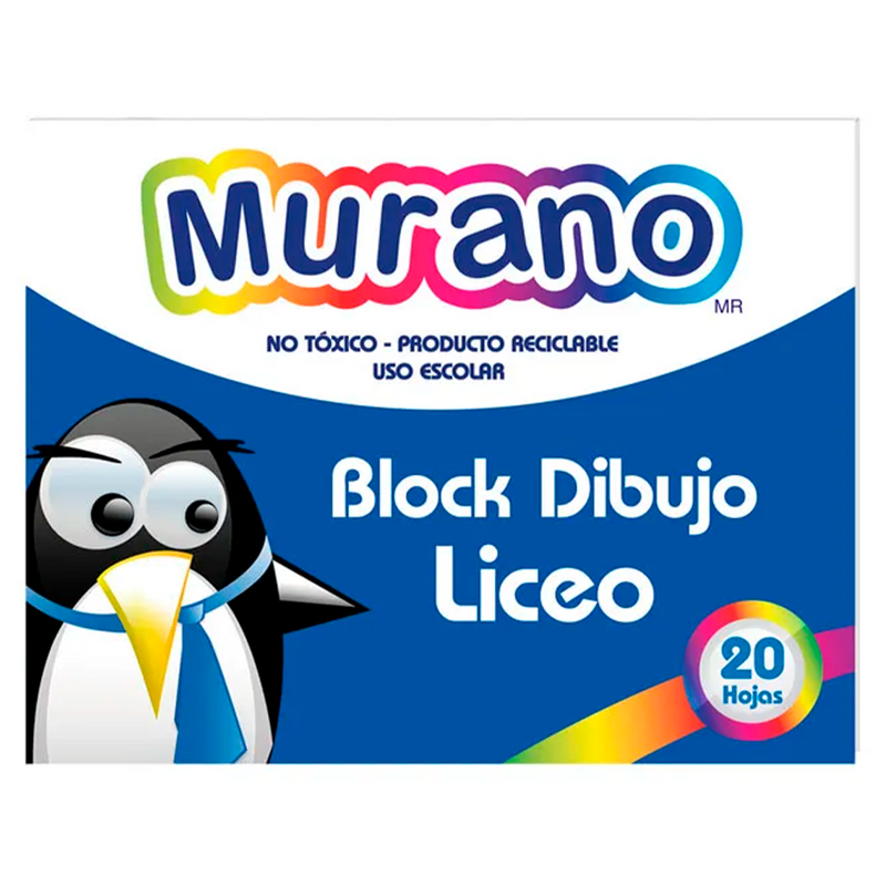 Block Dibujo Liceo 60 20 Hojas Murano