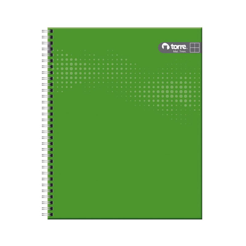 Cuaderno Universitario Clasico Liso Matematicas 100 Hojas 7 Mm Torre