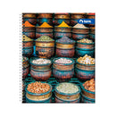 Cuaderno Universitario Clasico Diseño  100 Hojas 7 Mm Torre