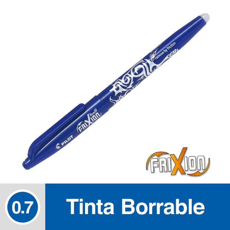 Boligrafo Borrable Frixion Ball  Azul  0,7 Mm  Pilot