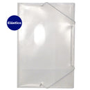 Carpeta  Porta Documentos  Con Elastico Oficio  Transparente Fultons