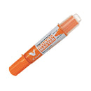 Marcador De Pizarra Punta Redonda V Board Master Naranjo Pilot
