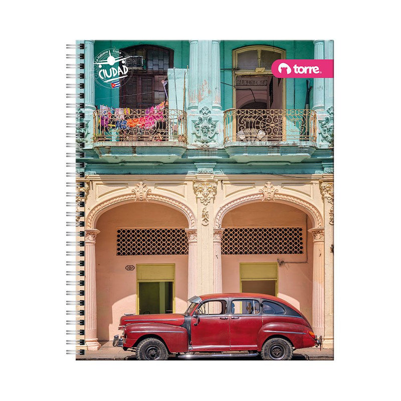 Cuaderno Universitario Clasico Ciudad  100 Hojas 7 Mm Torre