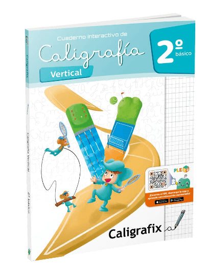 Cuaderno Caligrafia Vertical 2 Basico Caligrafix