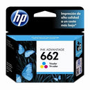 Cartucho De Tinta 662 Color Para 100 Pag Hp