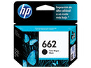 Cartucho De Tinta 662 Negro Para 120 Paginas Hp