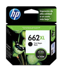 Cartucho De Tinta 662 Xl Negro Para 360 Pag  Hp