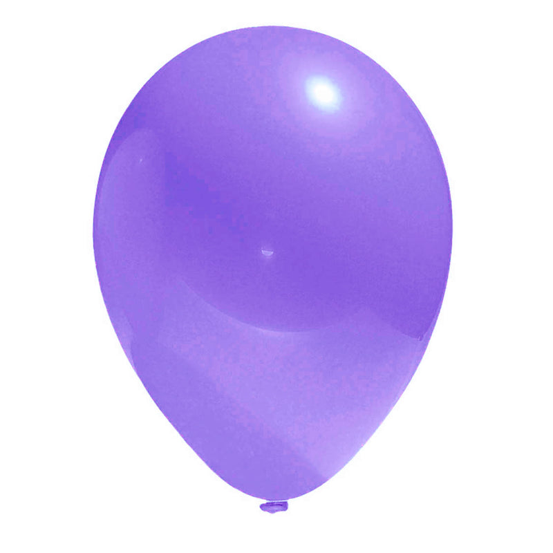 Set Globos Color Morado  50 Unidades N°9 Big Party