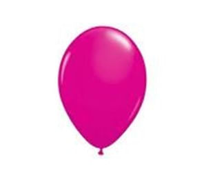 Set Globos Color Fucsia  50 Unidades N°9  Big Party