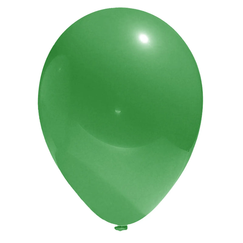 Set Globos Color Verde  50 Unidades  N°9 Big Party