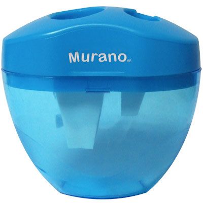 Sacapunta Plastico Con  Deposito 3 Orificios  Murano