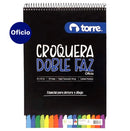 Croquera Oficio Imagia  50 Hojas 21 X 32 Cm Torre