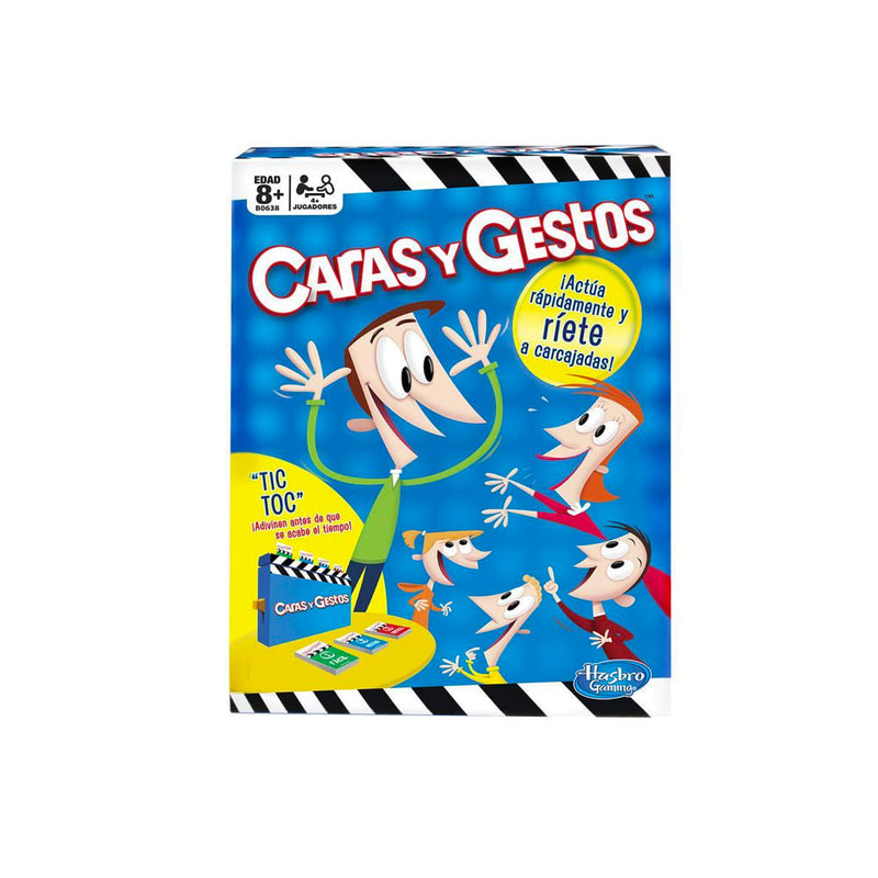 Juego De Mesa Tv Caras Y Gestos Hasbro