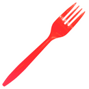 Set Tenedores Rojos 10 Unidades Big Party