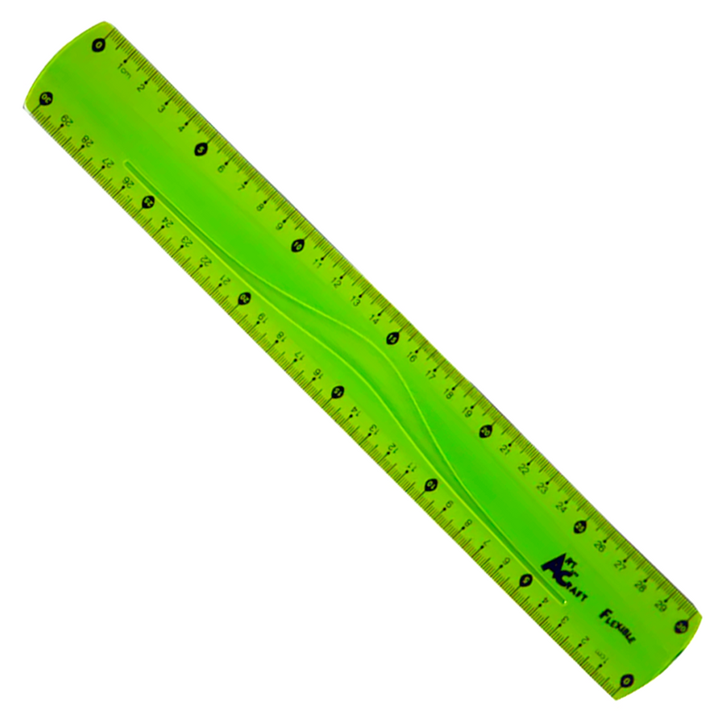 Regla Flexible Colores 30 Cm Art & Craft