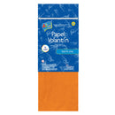 Papel Seda En Bolsa 50 X 75 Cm 22 Gr Naranjo Art & Craft
