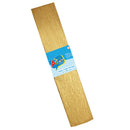 Papel Crepe 50 x 200 Cm Metalico Dorado Art & Craft
