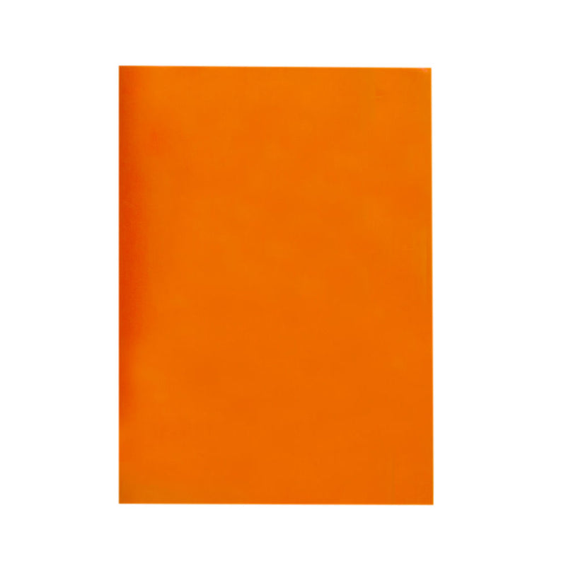 Forro  Cuaderno Universitario Naranja Plastico Murano