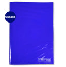 Carpeta  Plastificada Con  Gusano Oficio  Azul Murano
