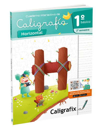 Cuaderno Caligrafia Horizontal 1 Basico 2 Semestre Caligrafix