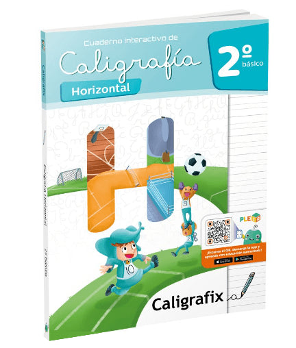 Cuaderno Caligrafia  Horizontal Segundo Basico Caligrafix