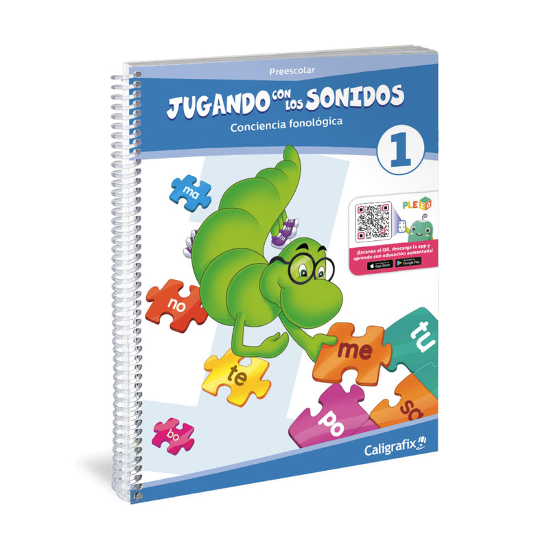 Cuaderno Jugando Con  Los Sonidos Numero 1 Caligrafix