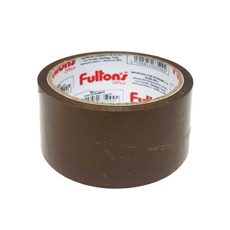 Cinta Embalaje 48 Mmx40 Mt Cafe Fultons