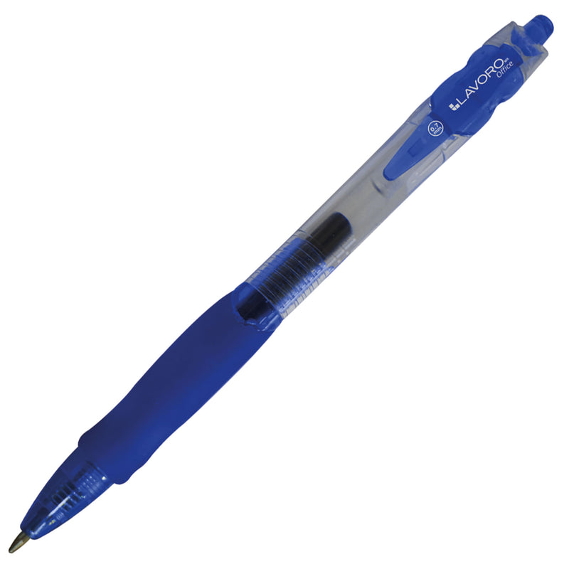 Lapiz Gel Retractil 0,7Mm Azul Lavoro