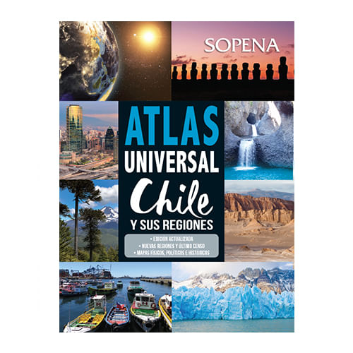 Atlas Universal Chile y Sus Regiones Sopena