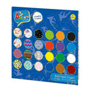 Papel Lustre Origami 12 Colores 12 Diseños 24 Hojas 16 X 16 Cm Art & Craft