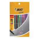 Lapiz Pasta Cristal Punta Ultra Fina Mixto Blister 10 Unidades 0,7 Mm Bic