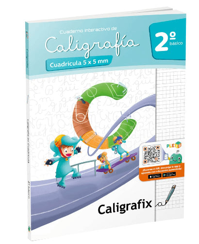 Cuaderno Caligrafia Encuadricula 2 Basico Caligrafix