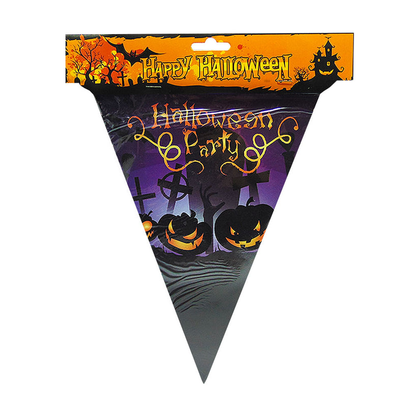 Banderin Halloween 28X20 Centimetros  Big Party