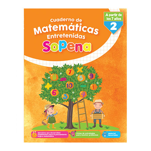 Cuaderno Actividades Matematicas Entretenidas 2 Basico Sopena