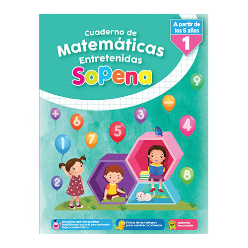 Cuaderno Actividades Matematicas Entretenidas 1 Basico Sopena