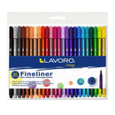 Fineliner 0,4 Mm 24 Colores Lavoro SKU: 537788