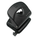 Perforadora Grande Metal Para 30 Hojas Negra Lavoro